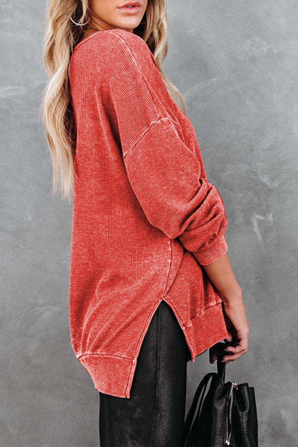 Off shoulder Sweatshirt