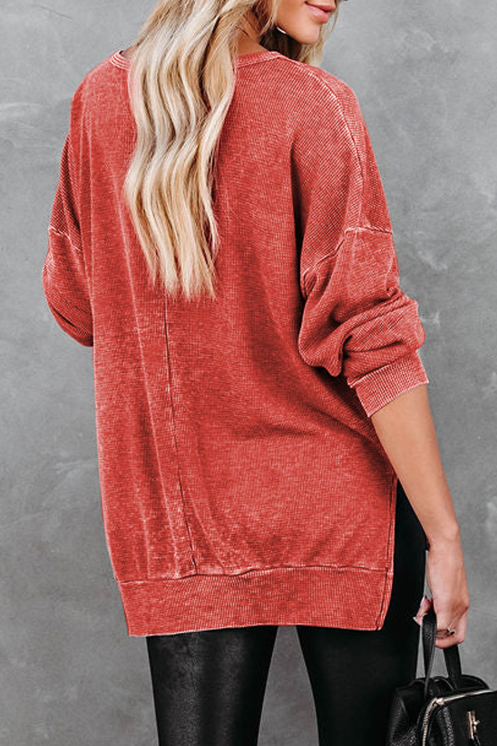 Off shoulder Sweatshirt