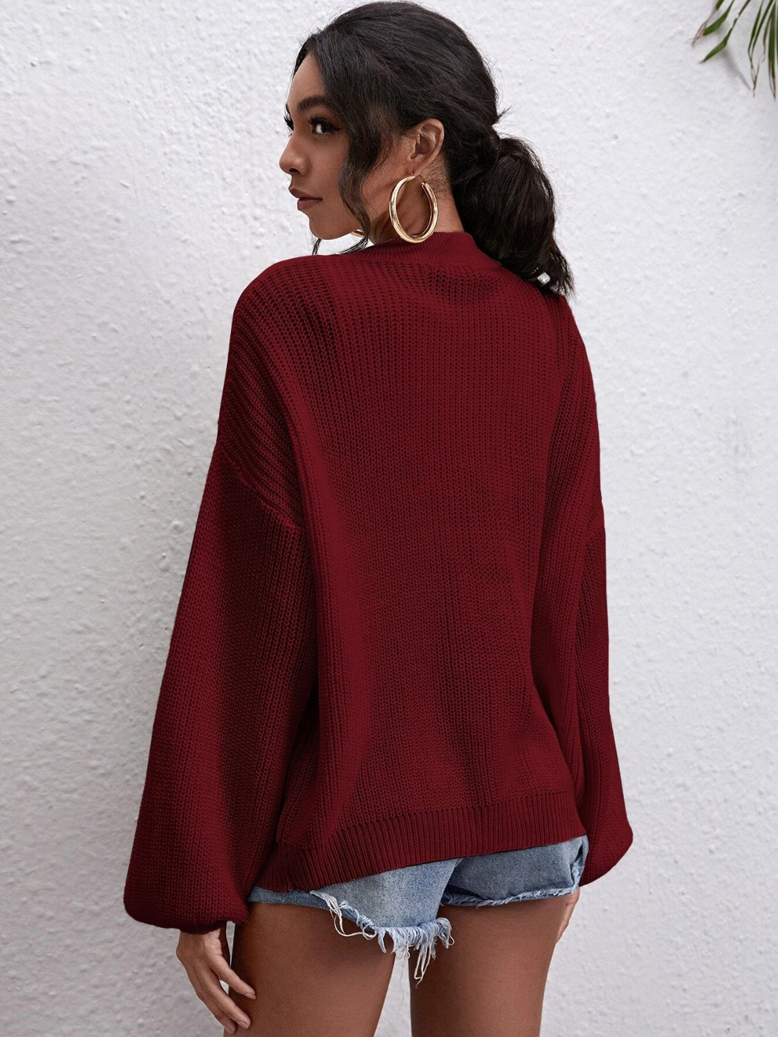 Off Shoulder Cardigan