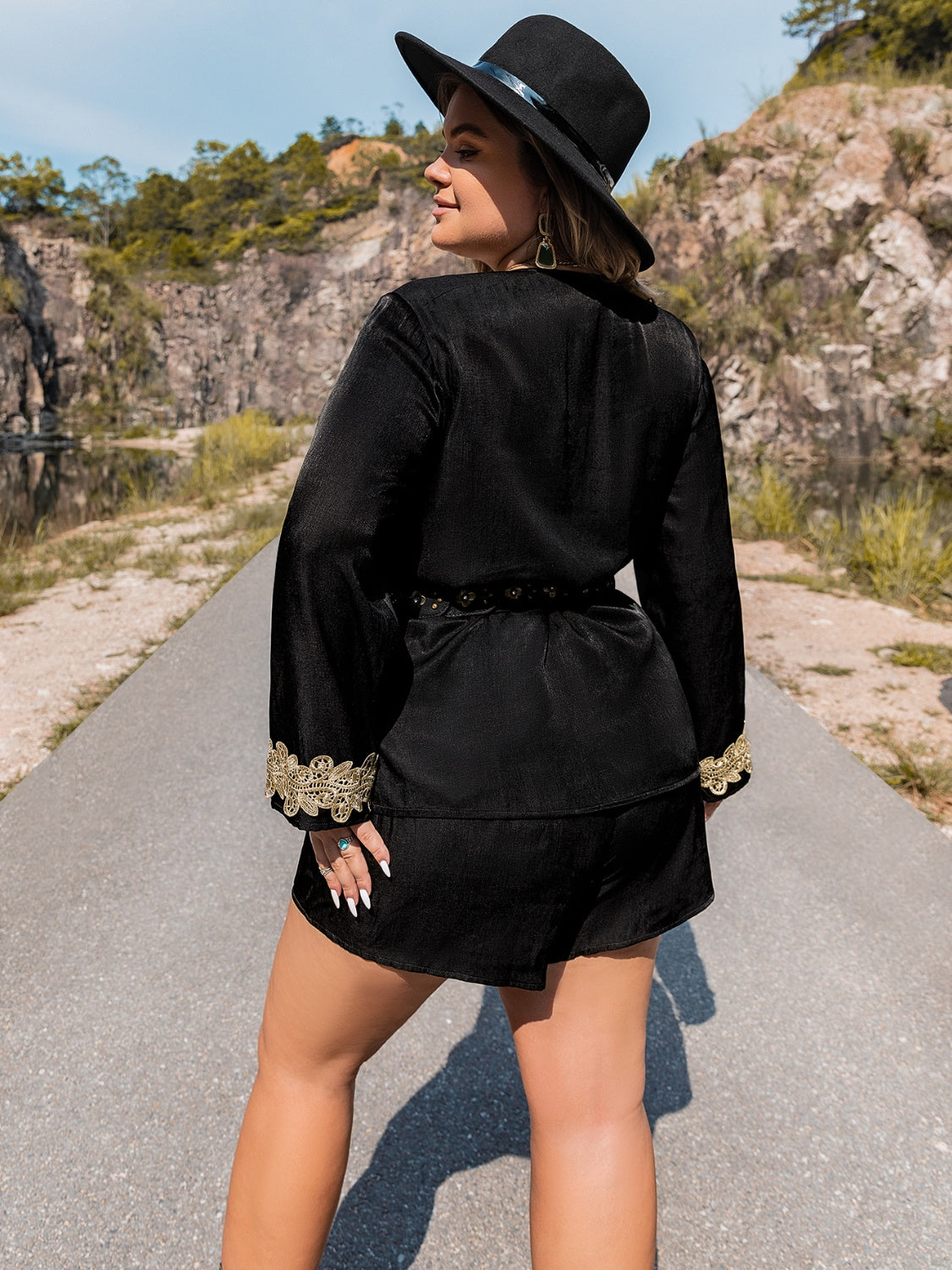 Contrast Long Sleeve Cardigan