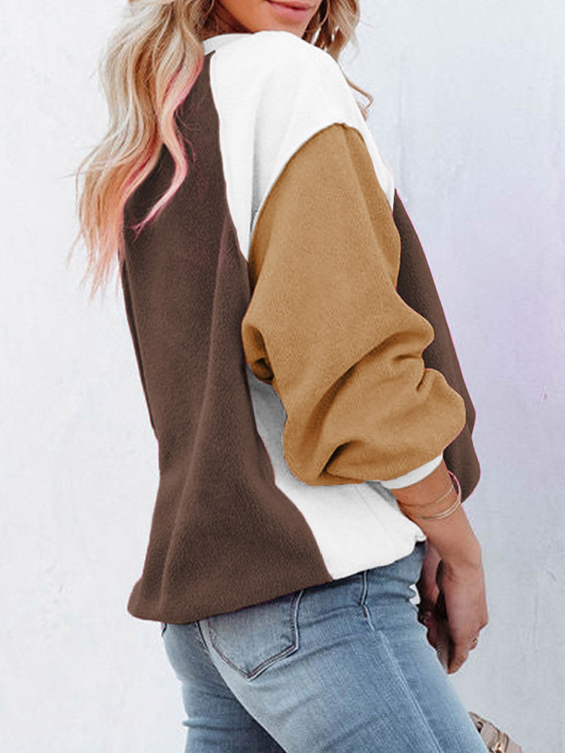 Color Block Sweatshirt