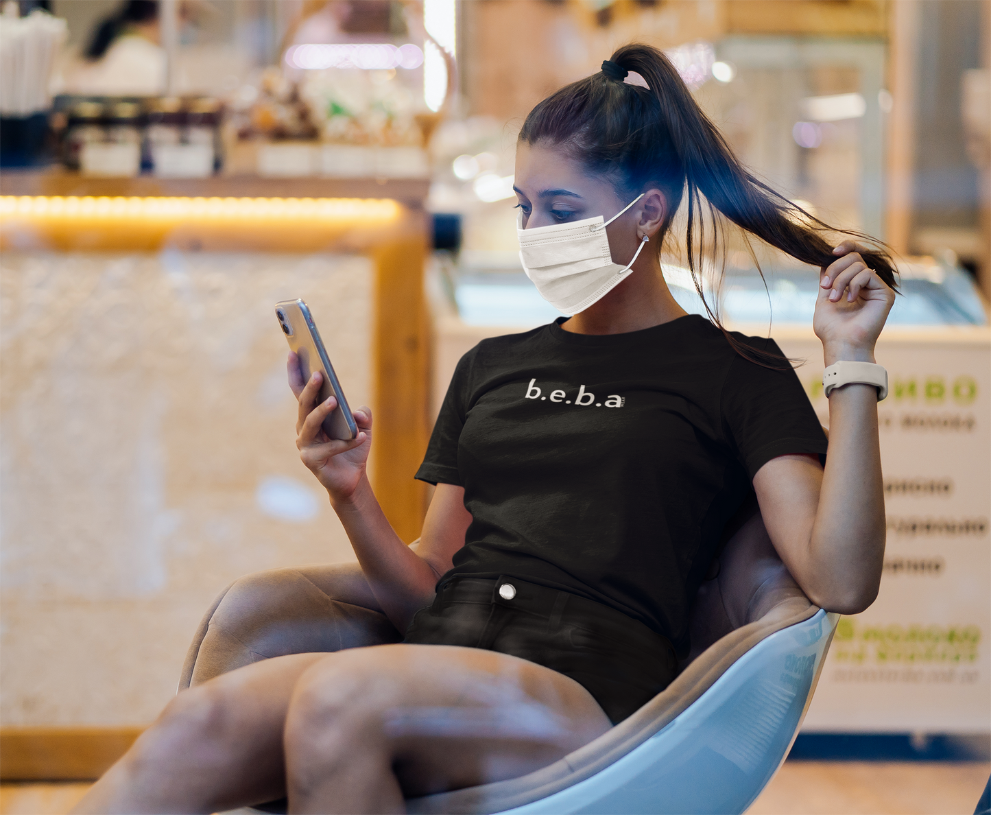 B.e.b.a Logo Tee