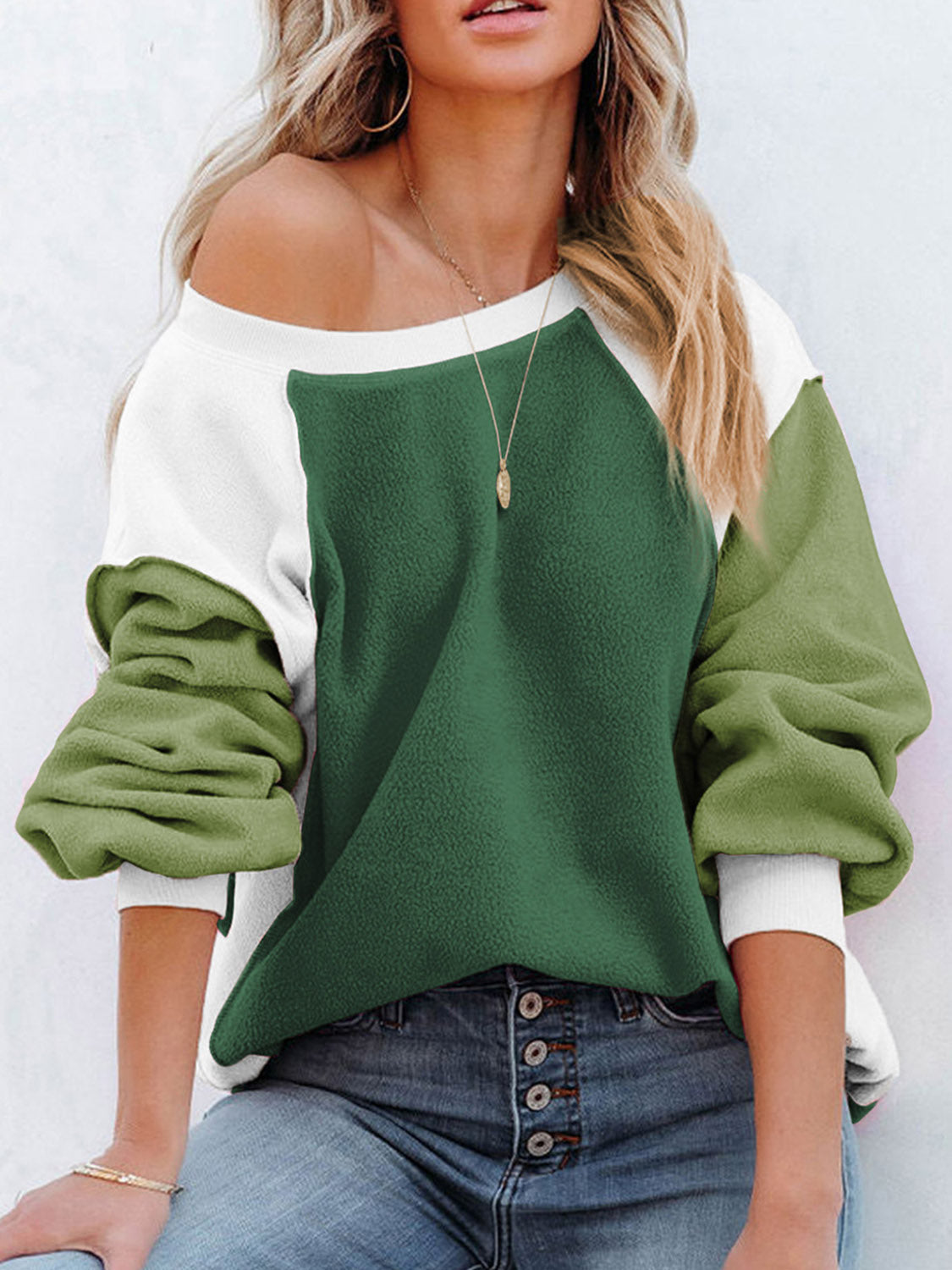 Color Block Sweatshirt